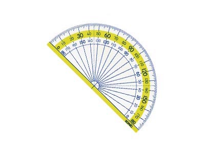 楽しく学習　分度器　９ｃｍ