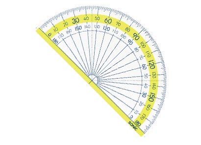 楽しく学習　分度器　１２ｃｍ